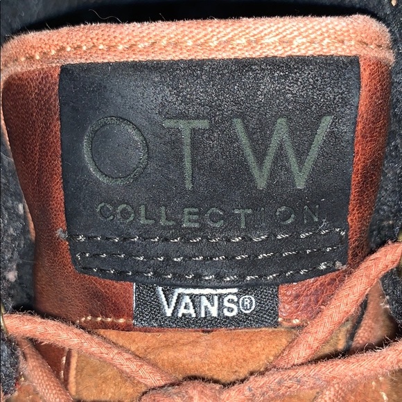 Vans OTW Collection. Brown leather/suede - Picture 5 of 6